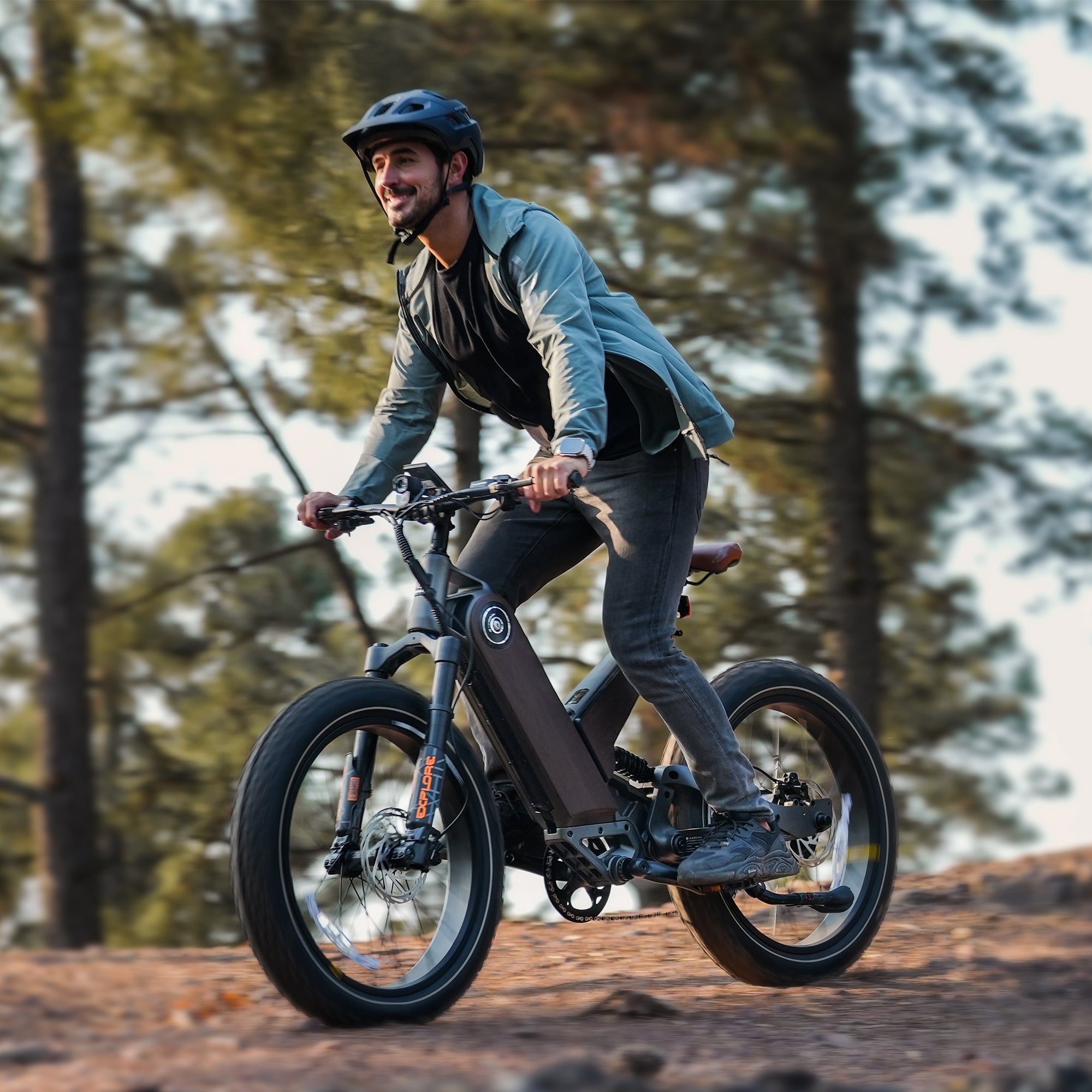 Conquering Steep Trails with a 1000W Peak Power E-Bike