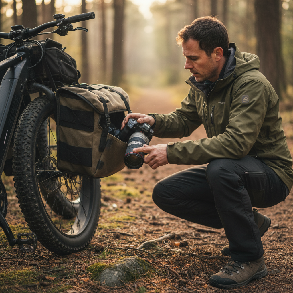 E-Bike for Photographers: Protecting Your Gear