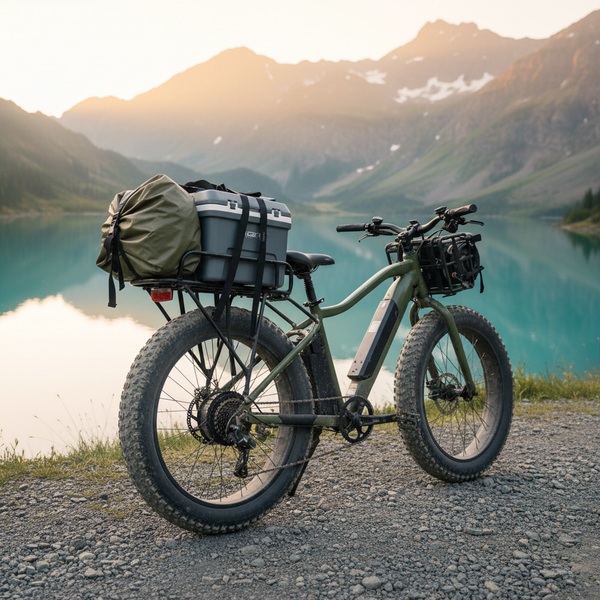 E-Bike Cargo Racks for Bulky Camping Equipment