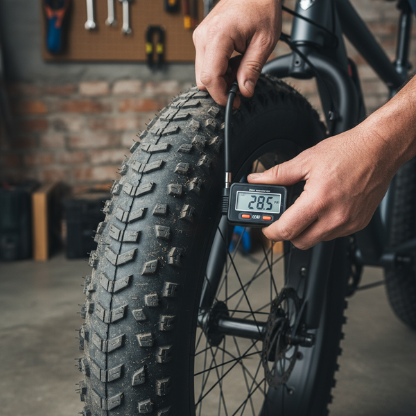 Tire Pressure Guide for Commuter Fat Tires