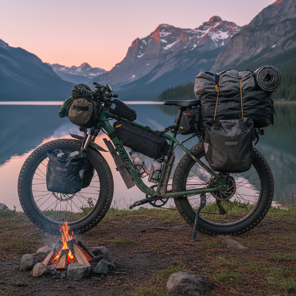 Bike-Camping Setups for a 400 lb Capacity E-Bike