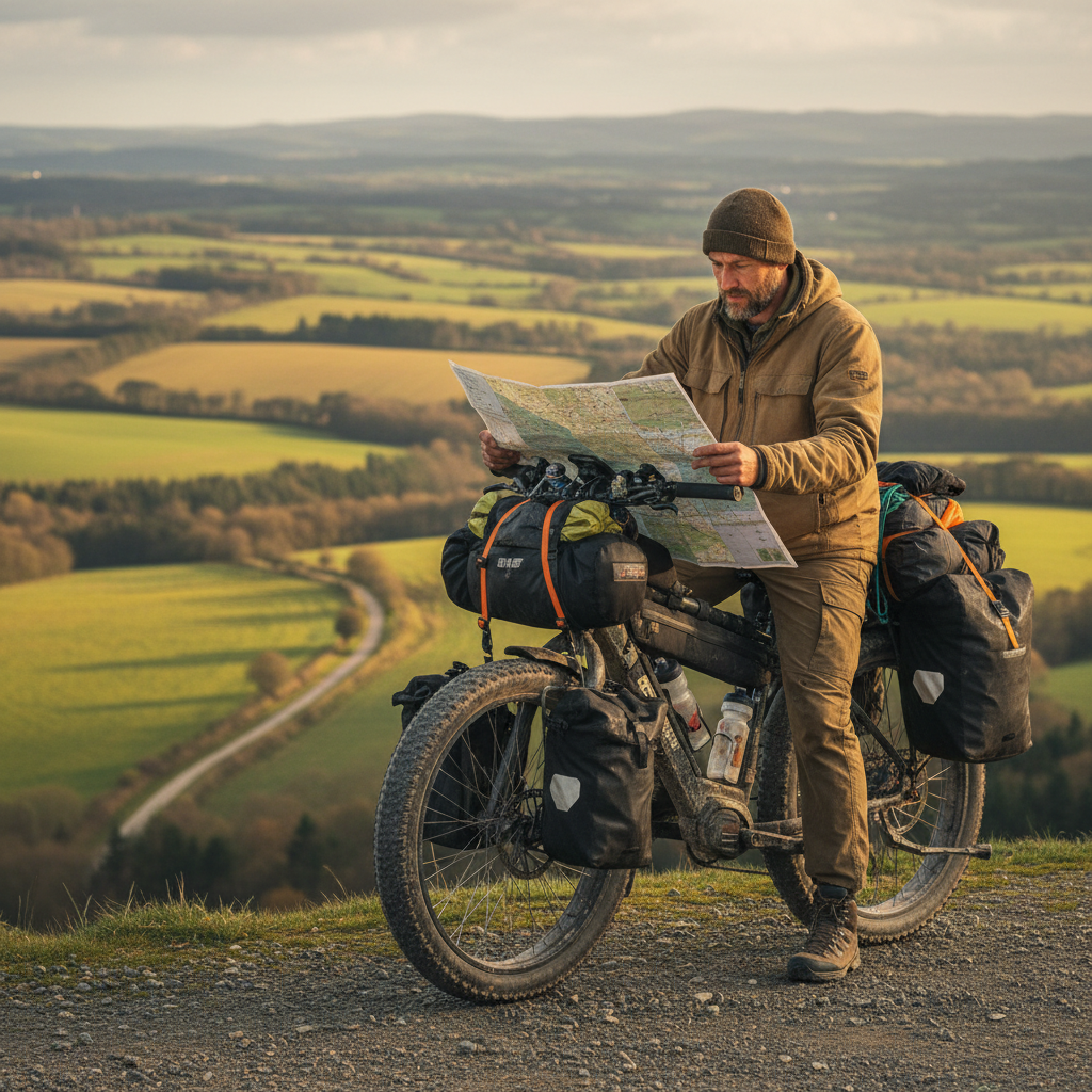 Choosing Your First E-Bike Touring Route