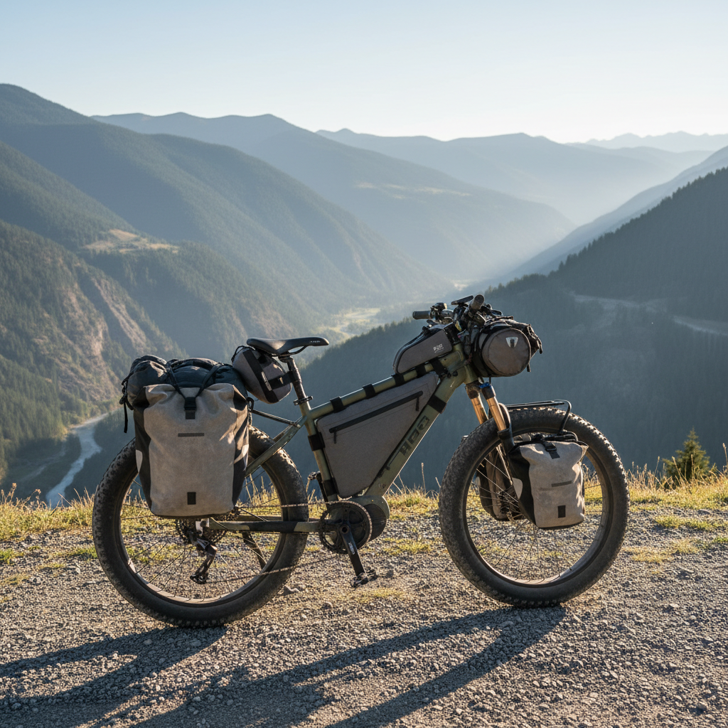 How to Carry Gear on a Long-Distance E-Bike Tour