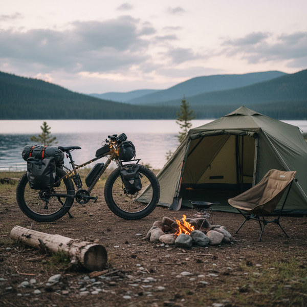 E-Bike Camping Gear for a 400 lb Weight Limit