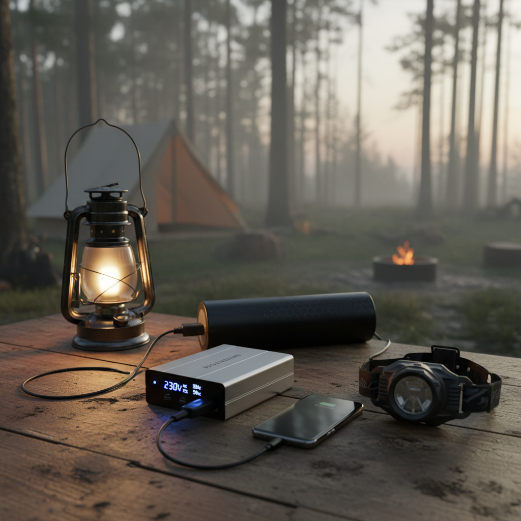 Powering Your Campsite with Your E-Bike Battery
