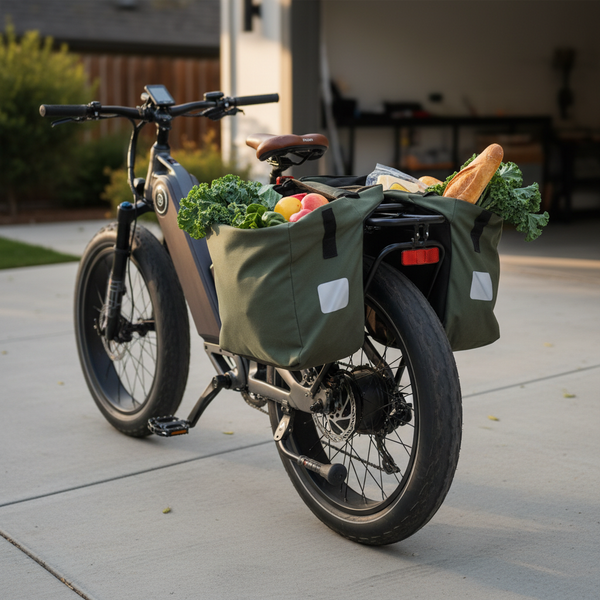 The E-Bike Grocery Hauler: Racks, Bags & Setups