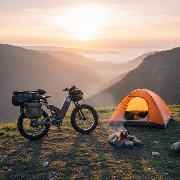 Your First E-Bike Camping Trip: A Starter Guide
