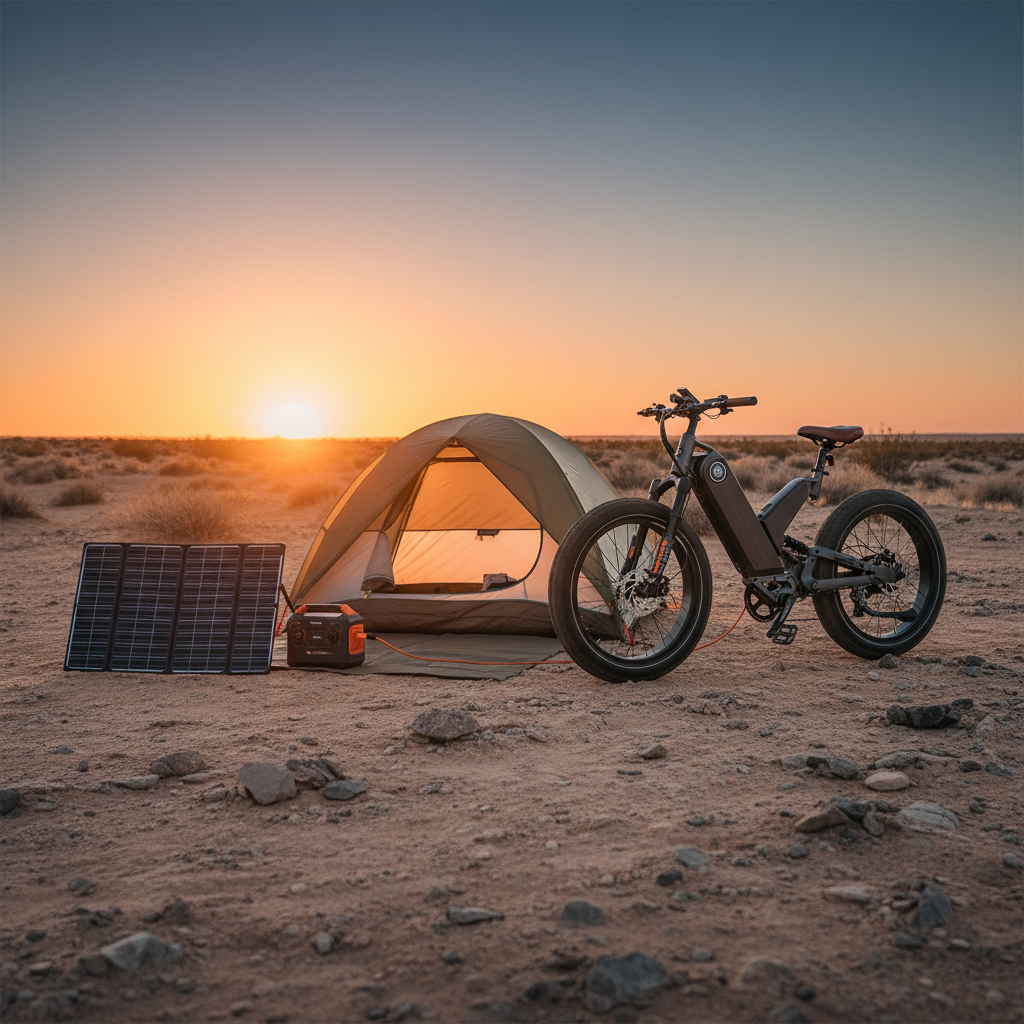 Solar Charging for E-Bikes: An Off-Grid Power Guide