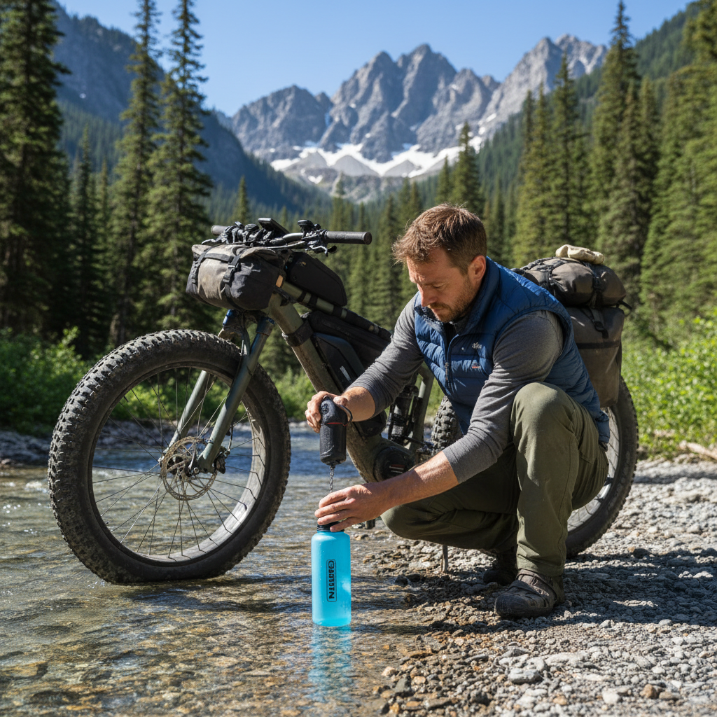 Finding & Filtering Water on a Long E-Bike Tour