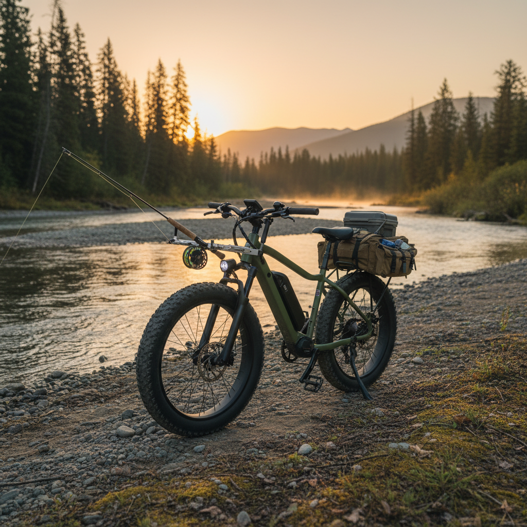 Rigging Your E-Bike for a Backcountry Fishing Trip