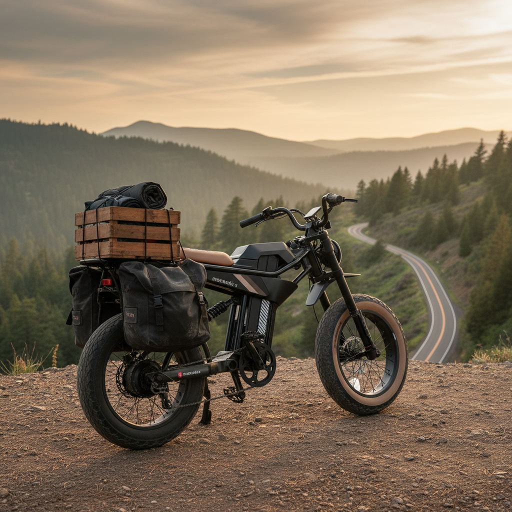 Route Planning for a Fully Loaded E-Bike