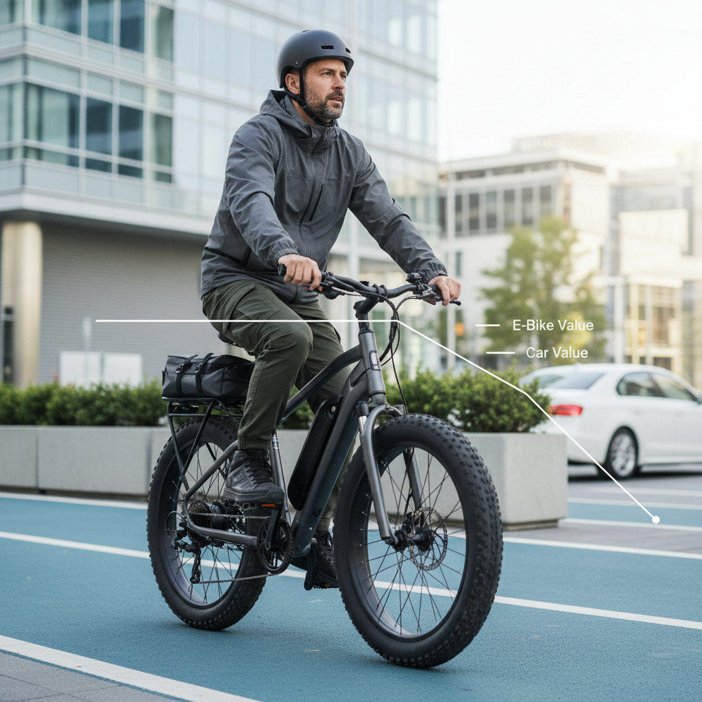 The Hidden Cost: How E-Bikes Beat Car Depreciation