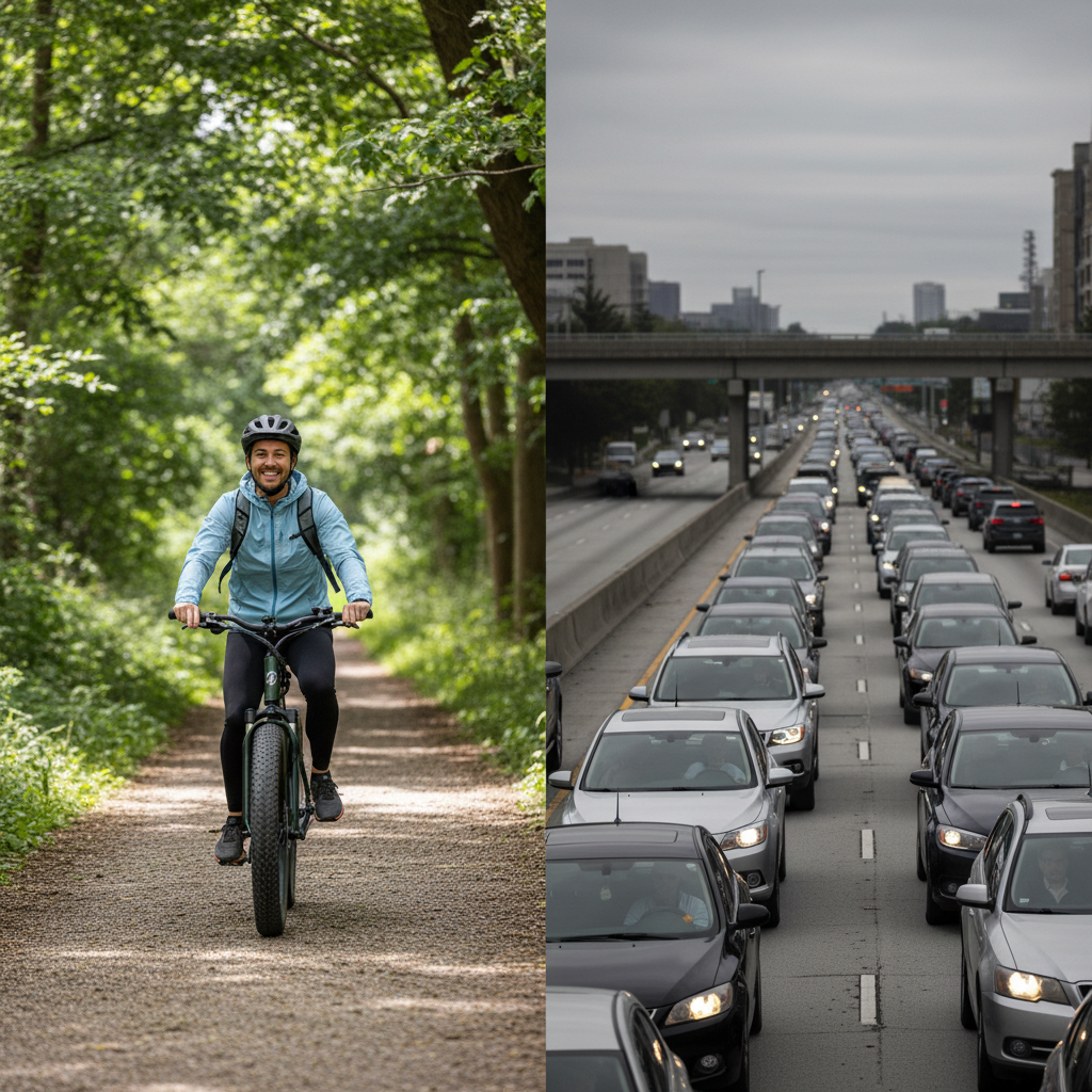 Cost Per Mile: E-Bike Electricity vs. Car Gasoline