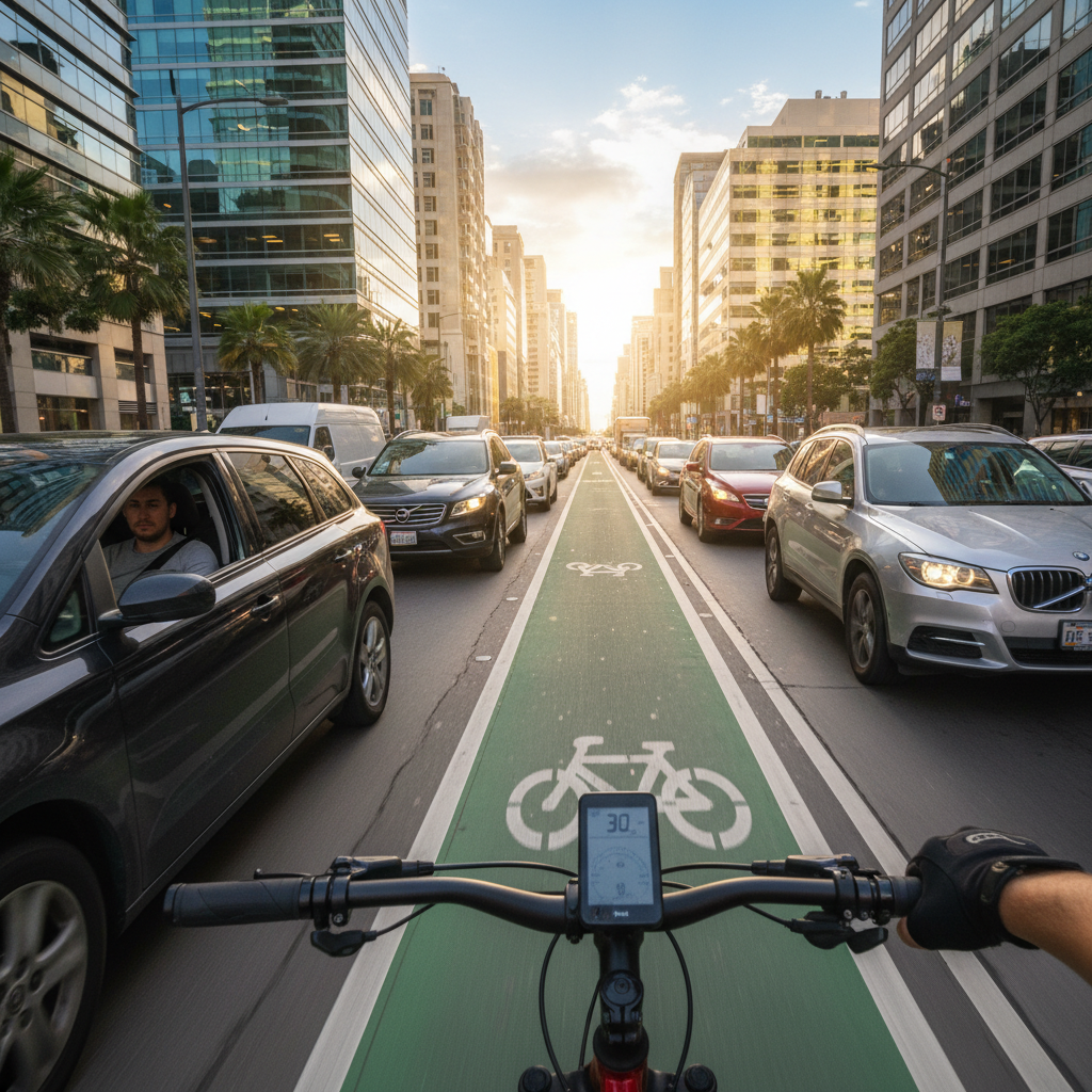 E-Bike vs. Car Commute: Which is Actually Faster?