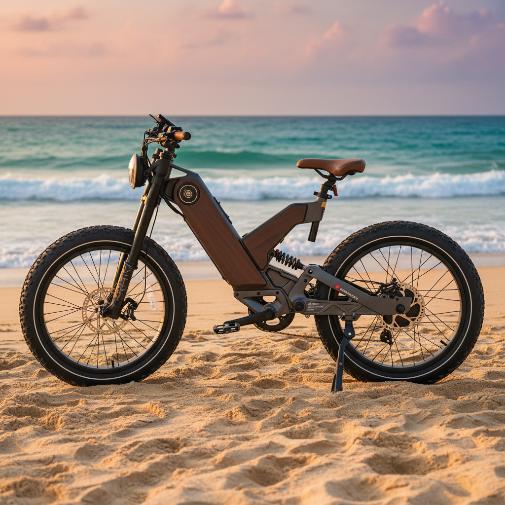 Why Fat Tire E-Bikes Excel on Sandy Shorelines