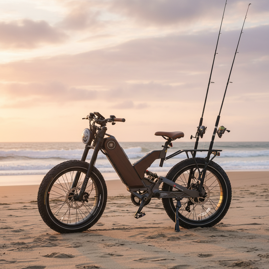 E-Bike Surfcasting: Accessing Remote Fishing Spots