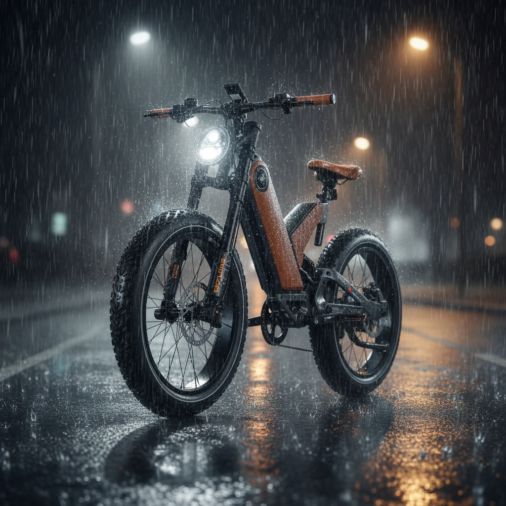 Riding in the Rain: Waterproofing Your E-Bike & Yourself