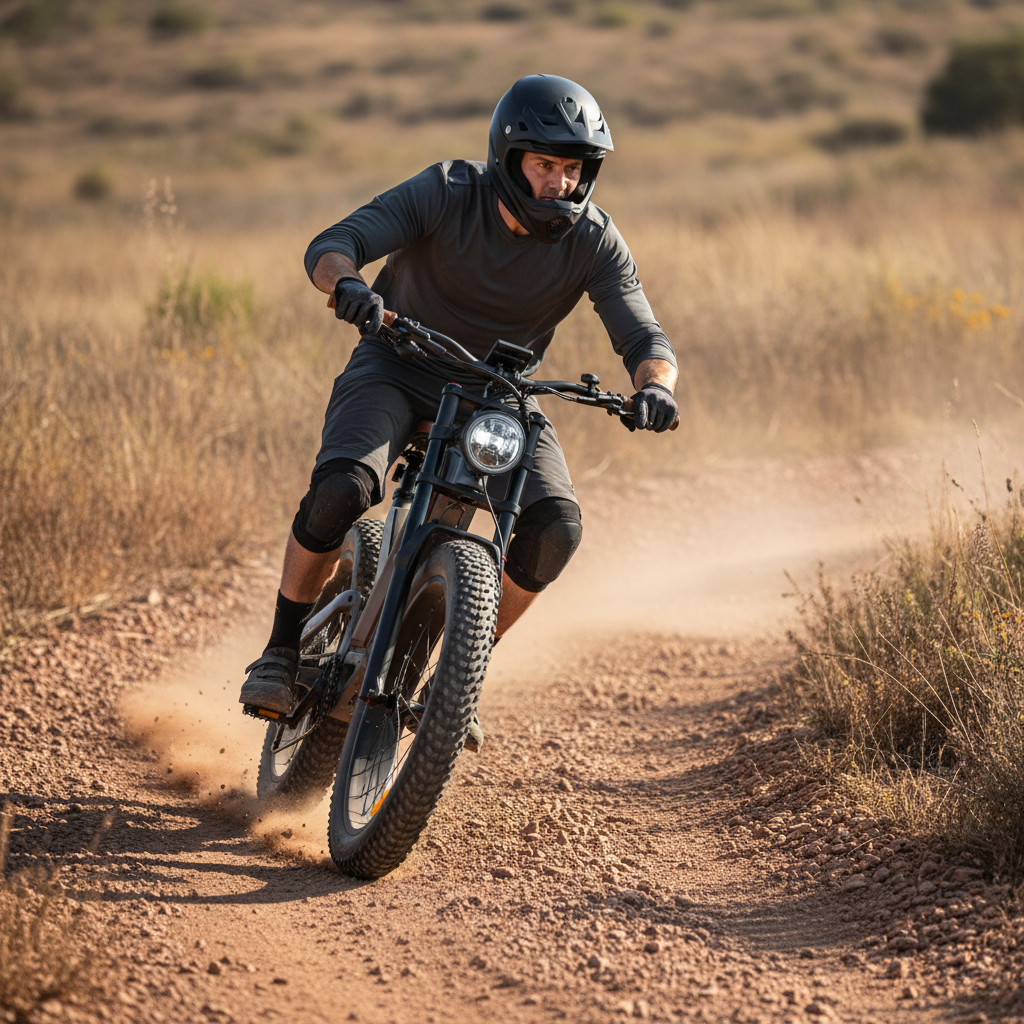 Body English: Positioning for Stability on 28 mph Dirt Descents