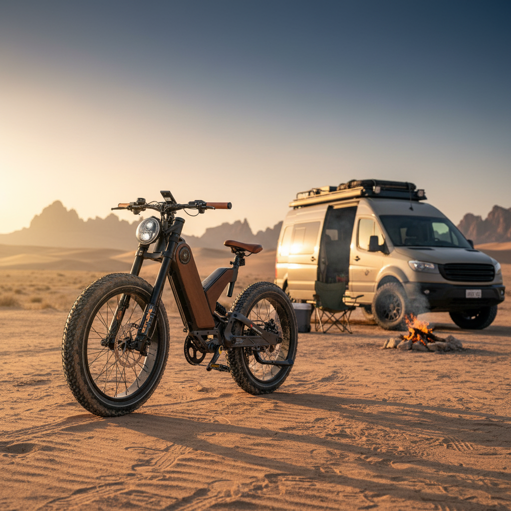 The Modern Nomad: Choosing an E-Bike for Van Life and Camping