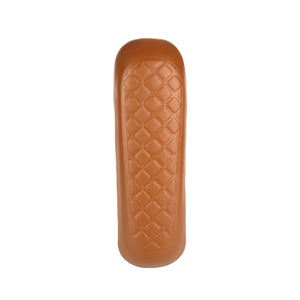 Marsant's x A brown Ant6 Saddle with a textured pattern.