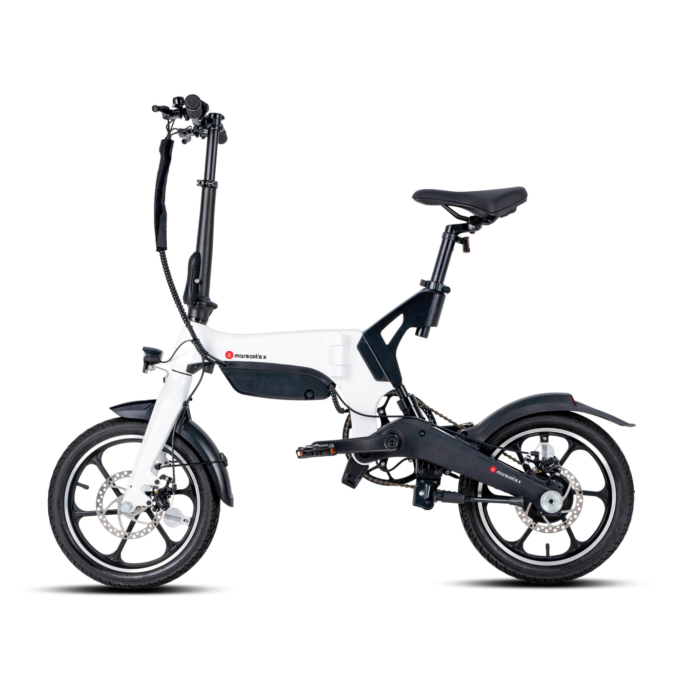 16 Inch Lightweight Folding Electric Commuter Bike by Marsant's x.