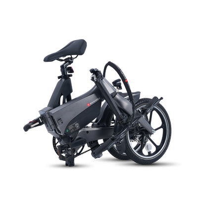 Folded 16-inch electric commuter bike by Marsant's x.