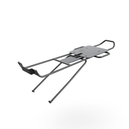 A sturdy Marsant's x bike rack with a sleek black design.