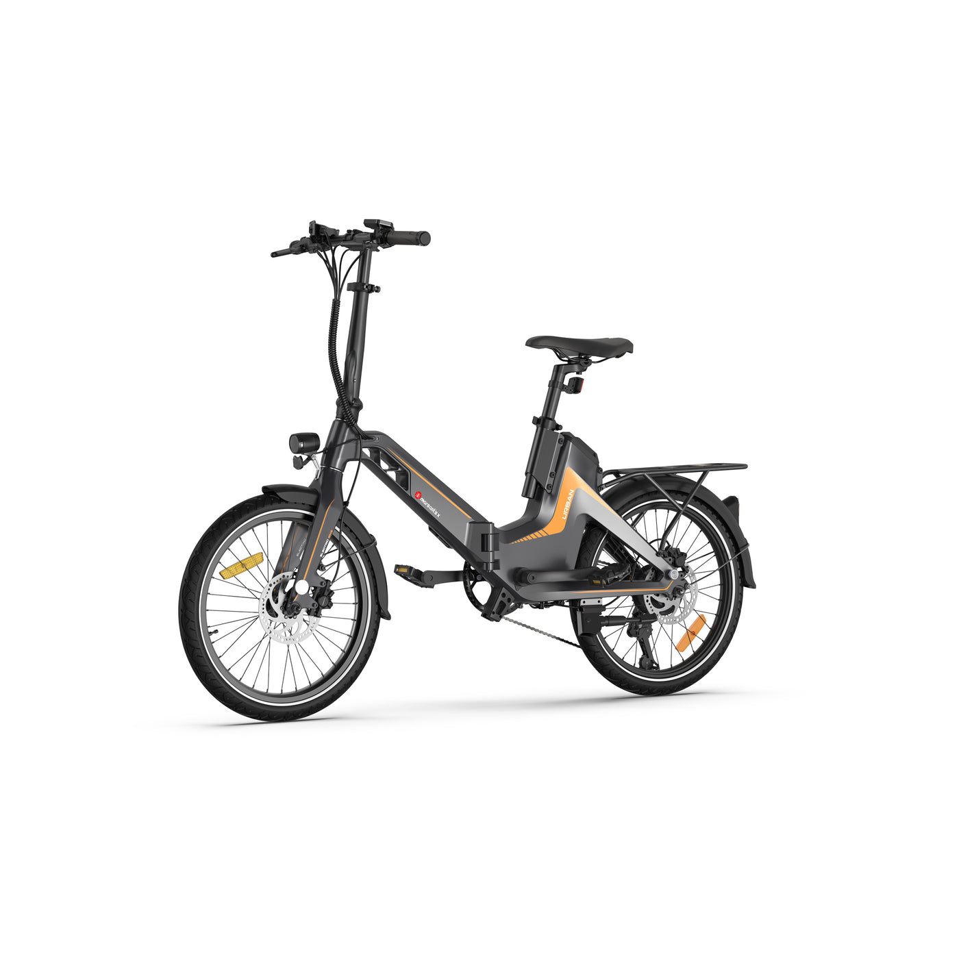 Foldable Commuter Ebike - Lightweight 20-inch Electric Bike.