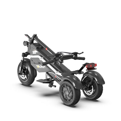 Foldable Marsant's x three wheel electric scooter