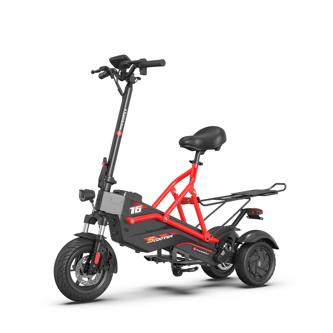 Marsant's x three-wheel electric scooter