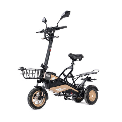 Marsant's x 3-wheel electric scooter for adults with seat