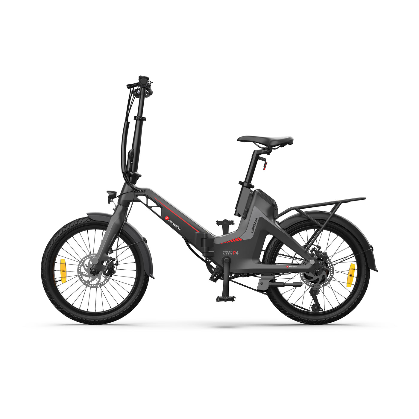 20 Inch Lightweight Pedal Assist Foldable Commuter Ebike