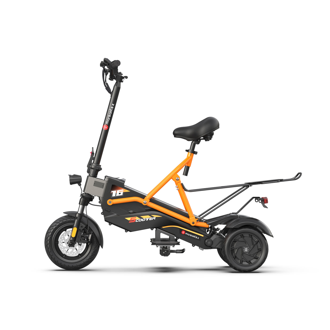Marsant's x 3-wheel electric scooter for adults with seat