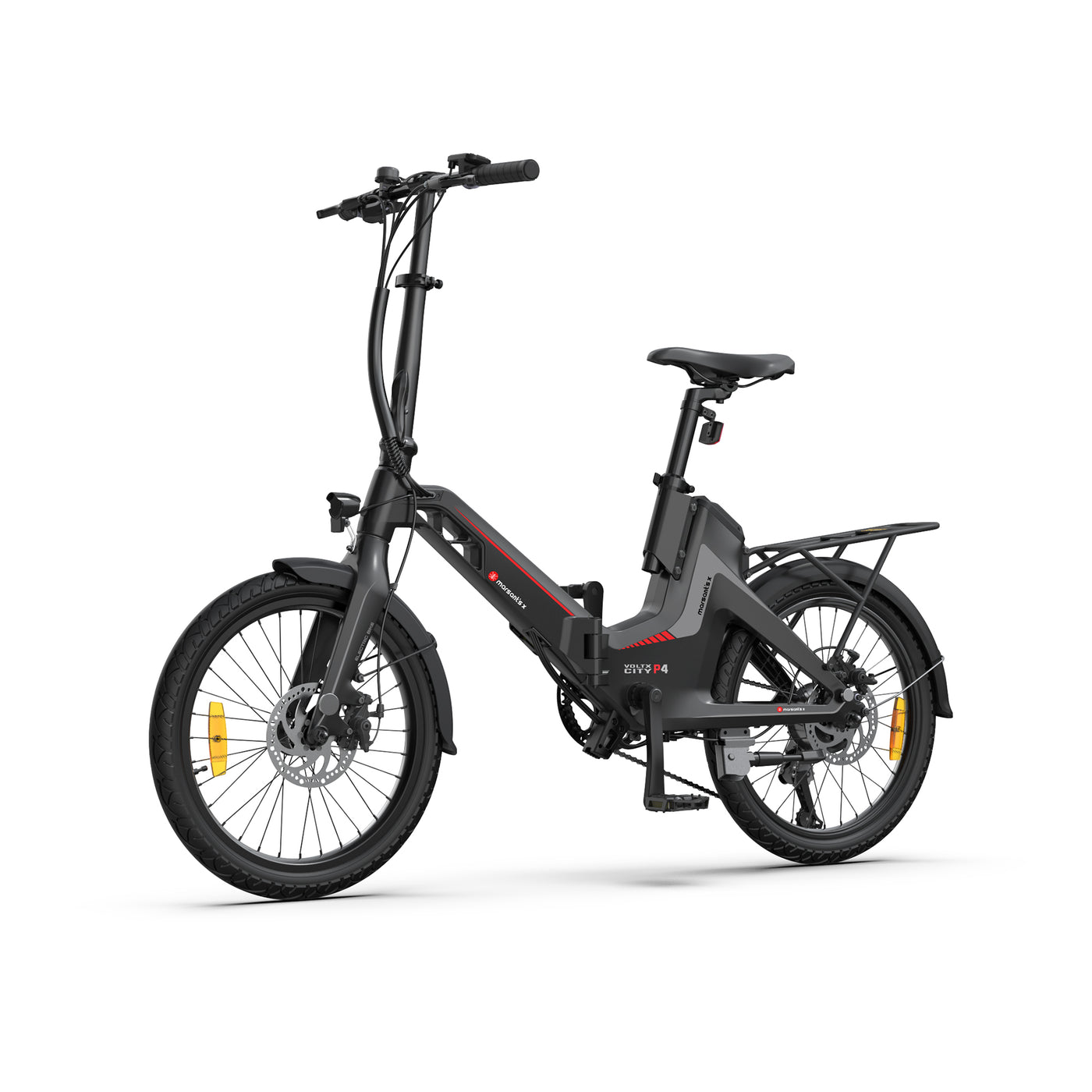 20 Inch Lightweight Pedal Assist Foldable Commuter Ebike