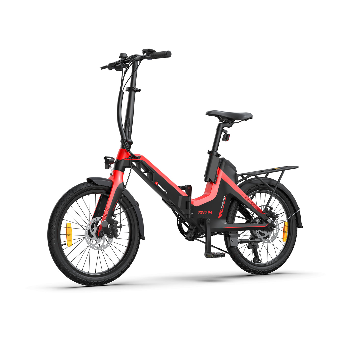 20 Inch Lightweight Pedal Assist Foldable Commuter Ebike