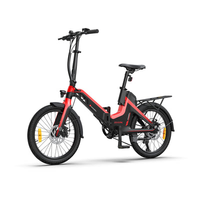 20 Inch Lightweight Pedal Assist Foldable Commuter Ebike