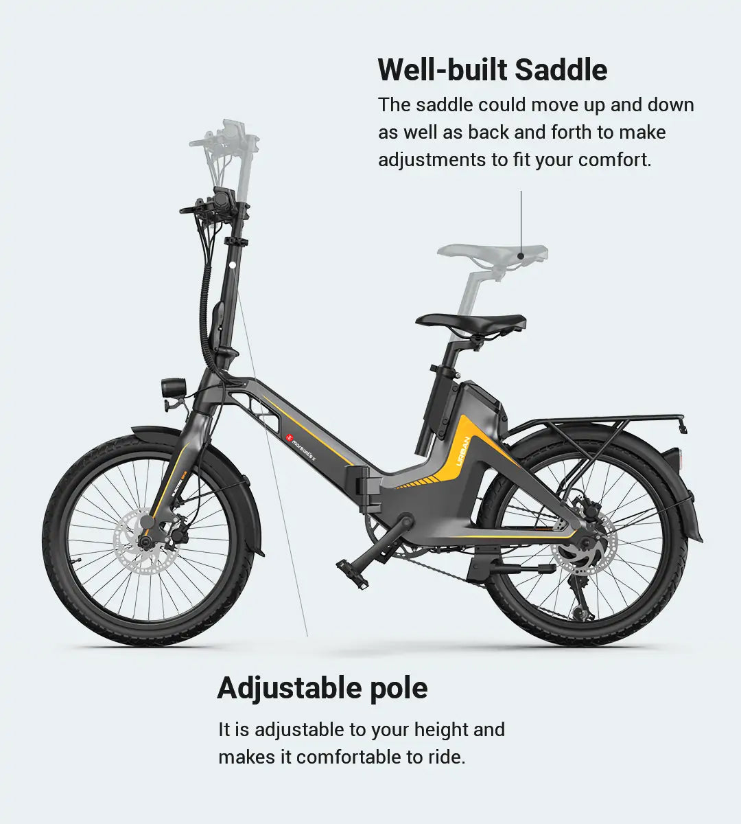 Pedal Assist Foldable Commuter Ebike | Foldable Commute Pedal Assist Foldable Commuter Ebike | Foldable Commute